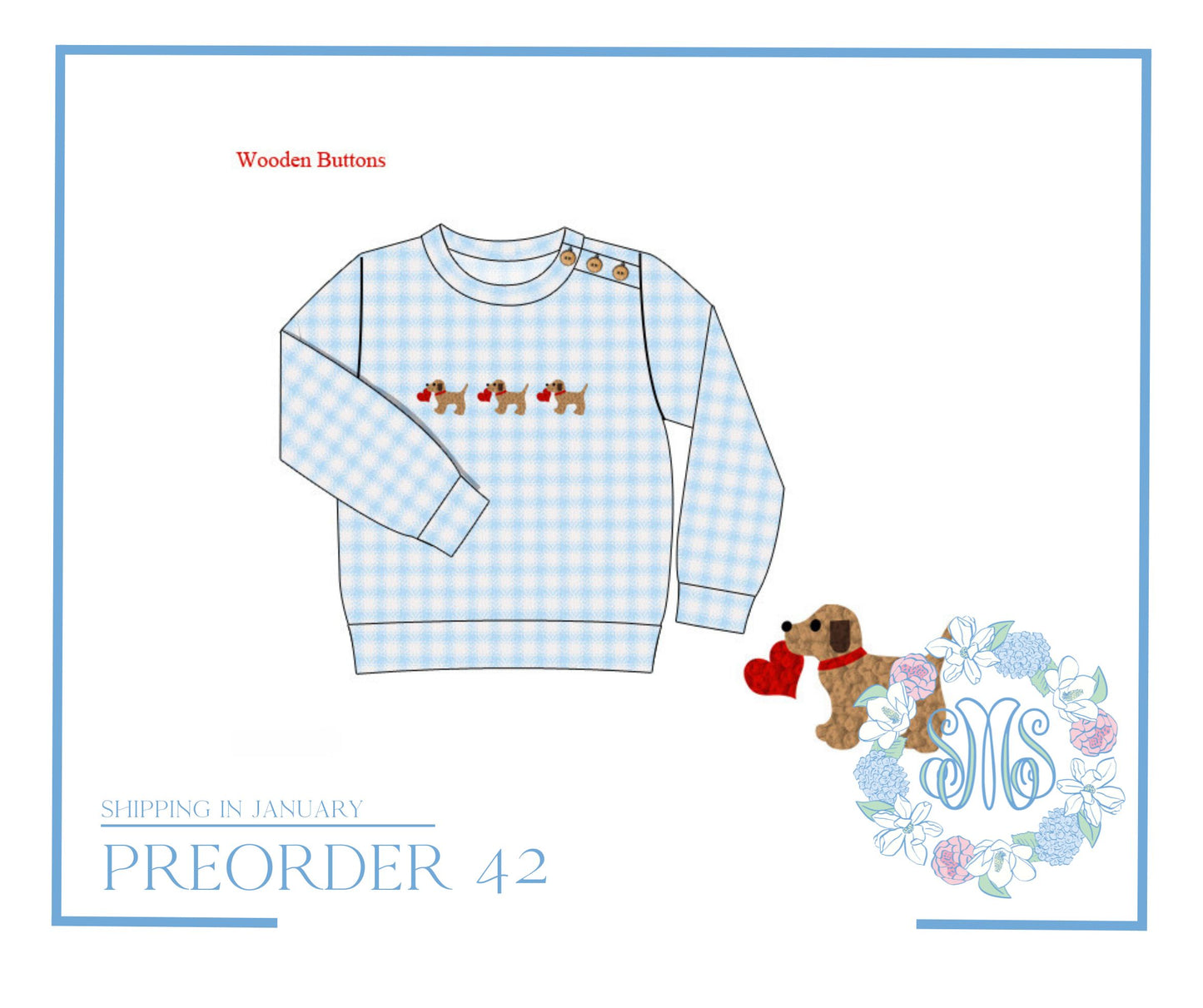 Preorder 42: Puppy Love Sweater