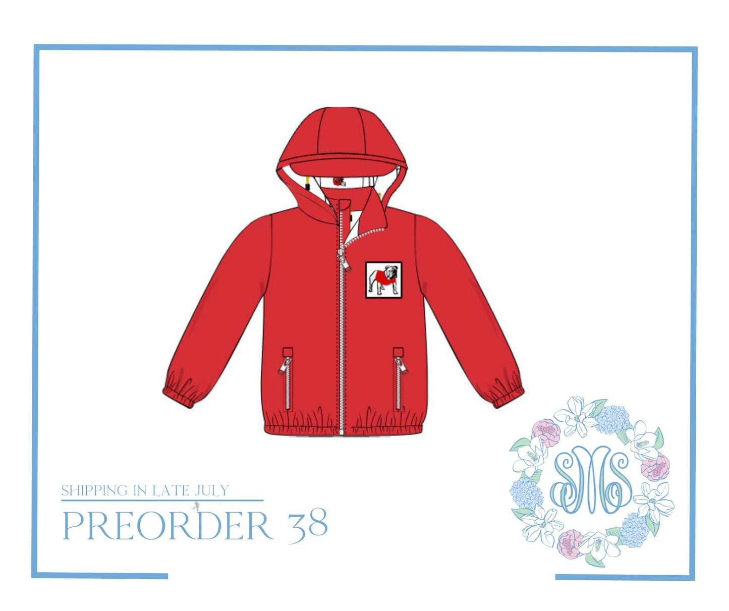 RTS: DAWGS Rain Coat