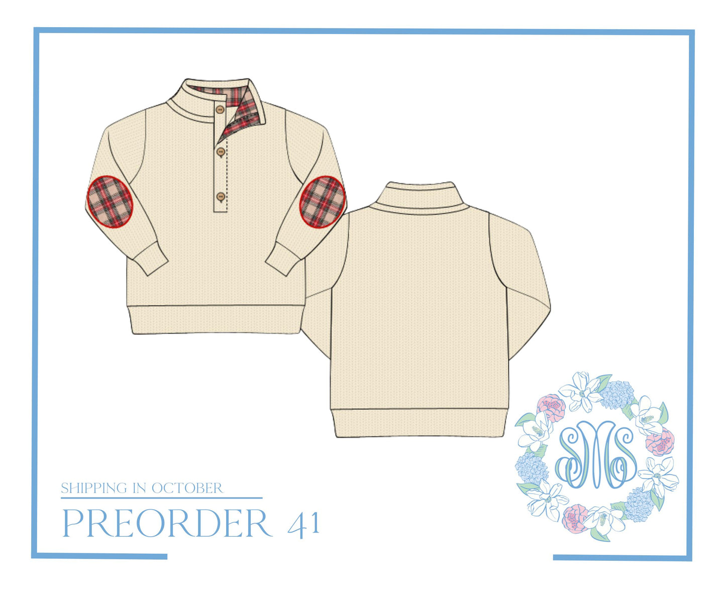 RTS: Christmas Plaid Pullover