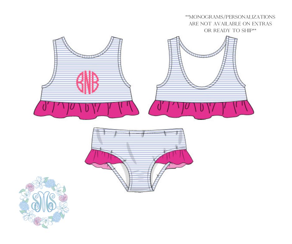 Barbie Girl Suit (no monogram) **LAST ONE**