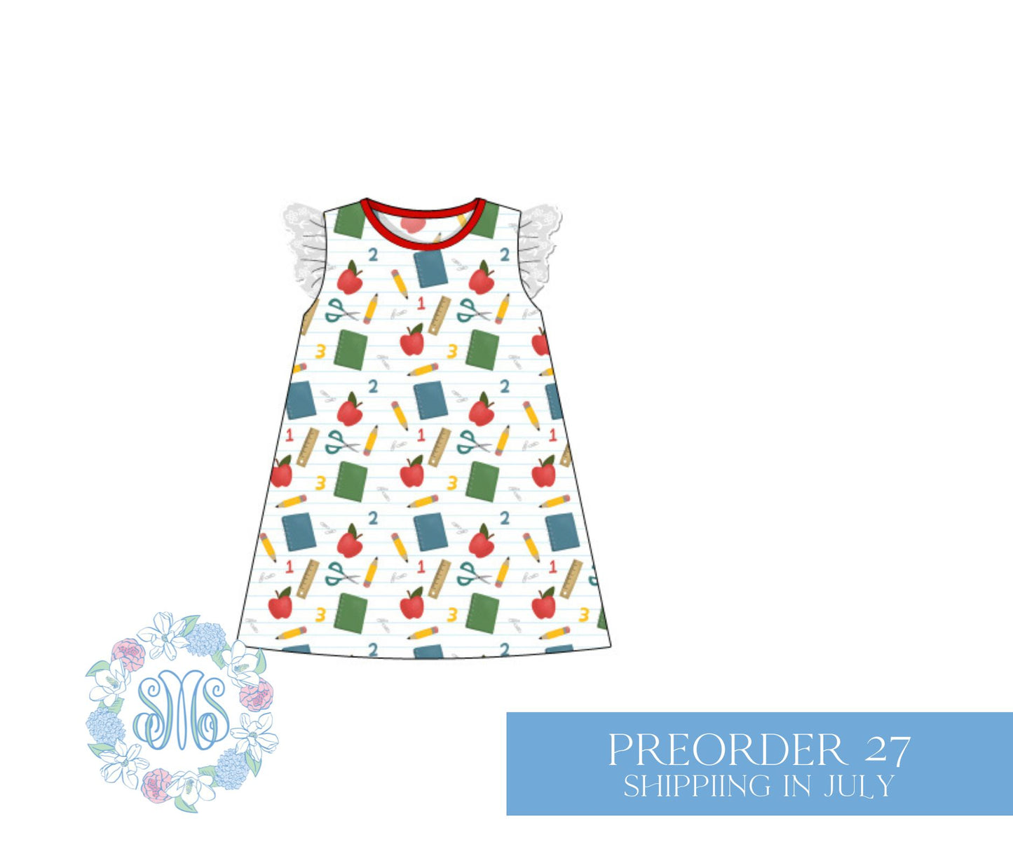 School Supplies Play Dress