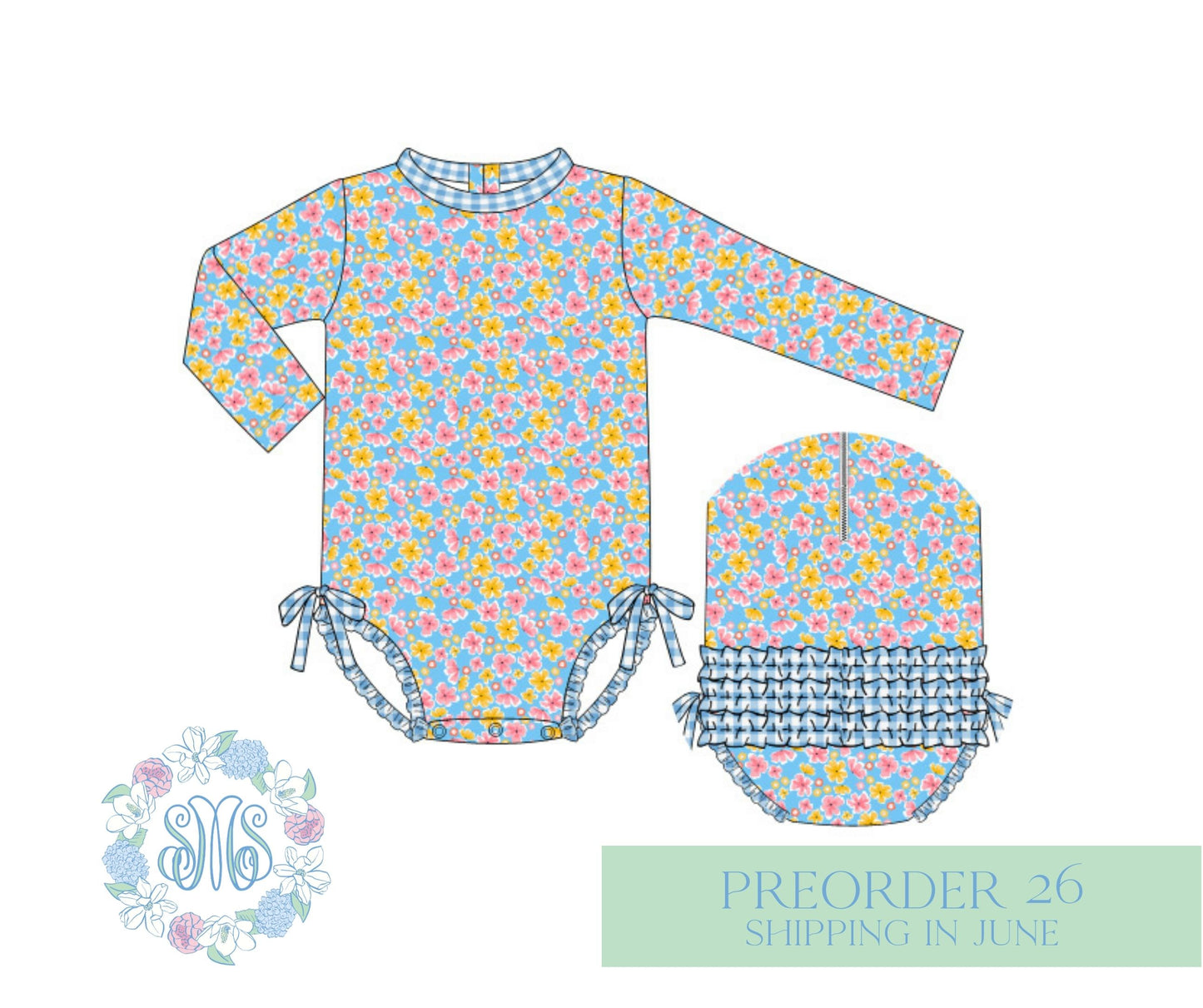 Sea Breeze Rashguard One-Piece