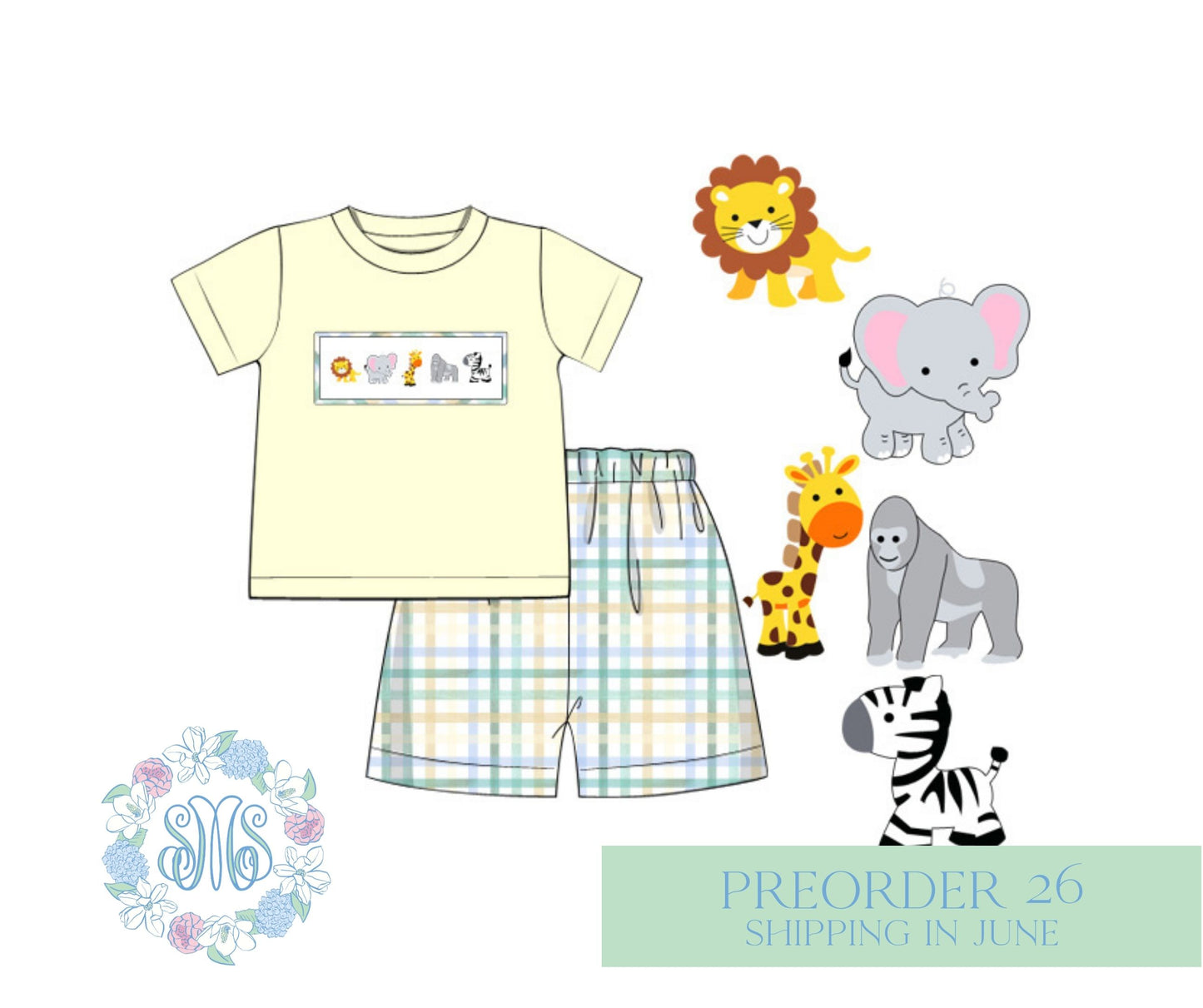 Wild One Shorts Set