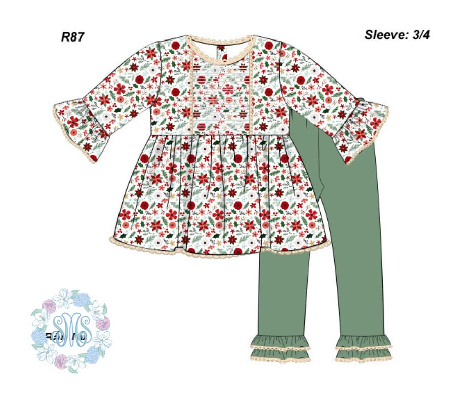 Merry Berry Girls Legging Set