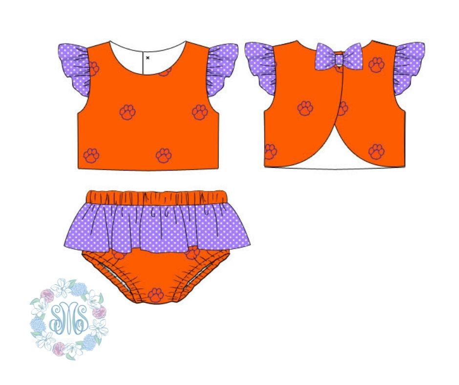 Tiger Paw Two-Piece