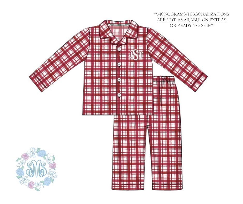 Cozy Christmas Morning Boys Pant Set