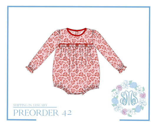 Preorder 42: Leopard Hearts Bubble