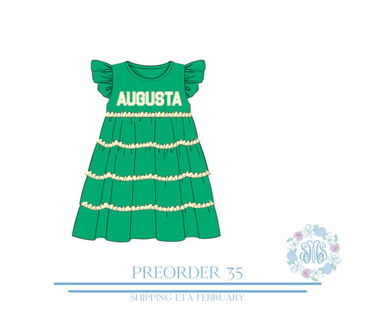Pre Order 35: Augusta Block Dress