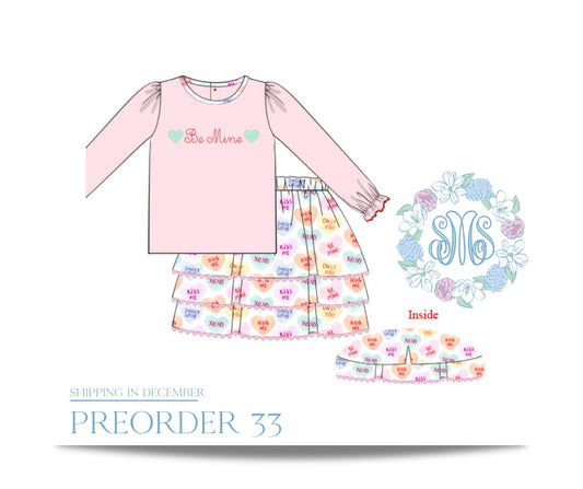 RTS: Be Mine Skort Set
