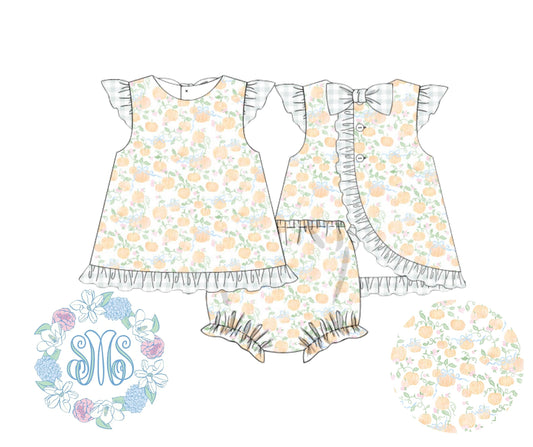 RTS: Pumpkin Patch Bloomer Set