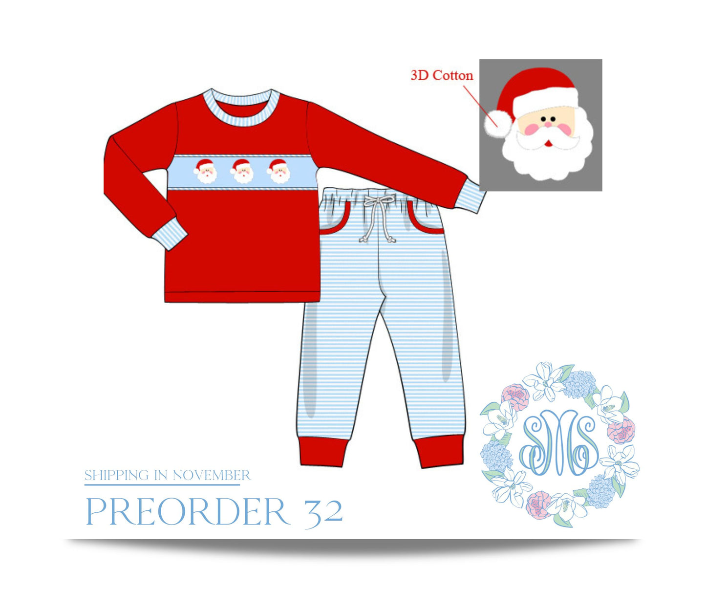 RTS: Santa's Helper Jogger Set