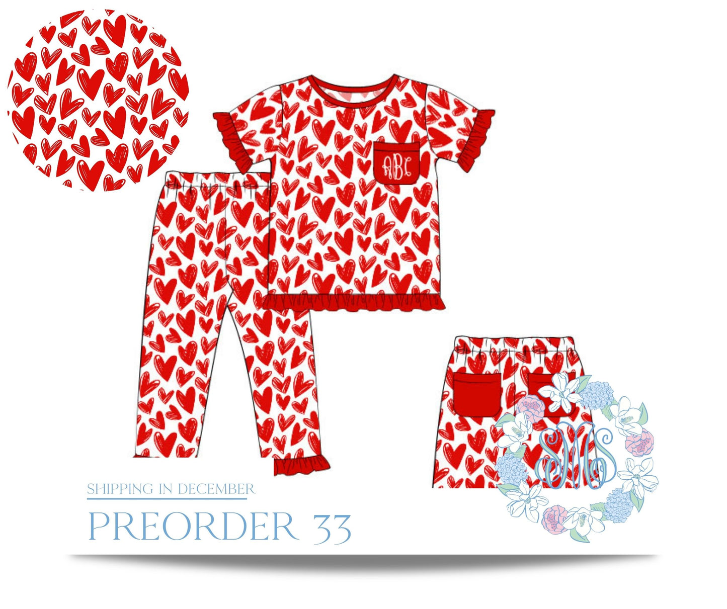Pre Order 33: You're My Heart Pajamas