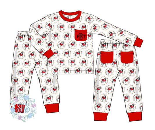 RTS: Christmas in Athens Boys Pajamas