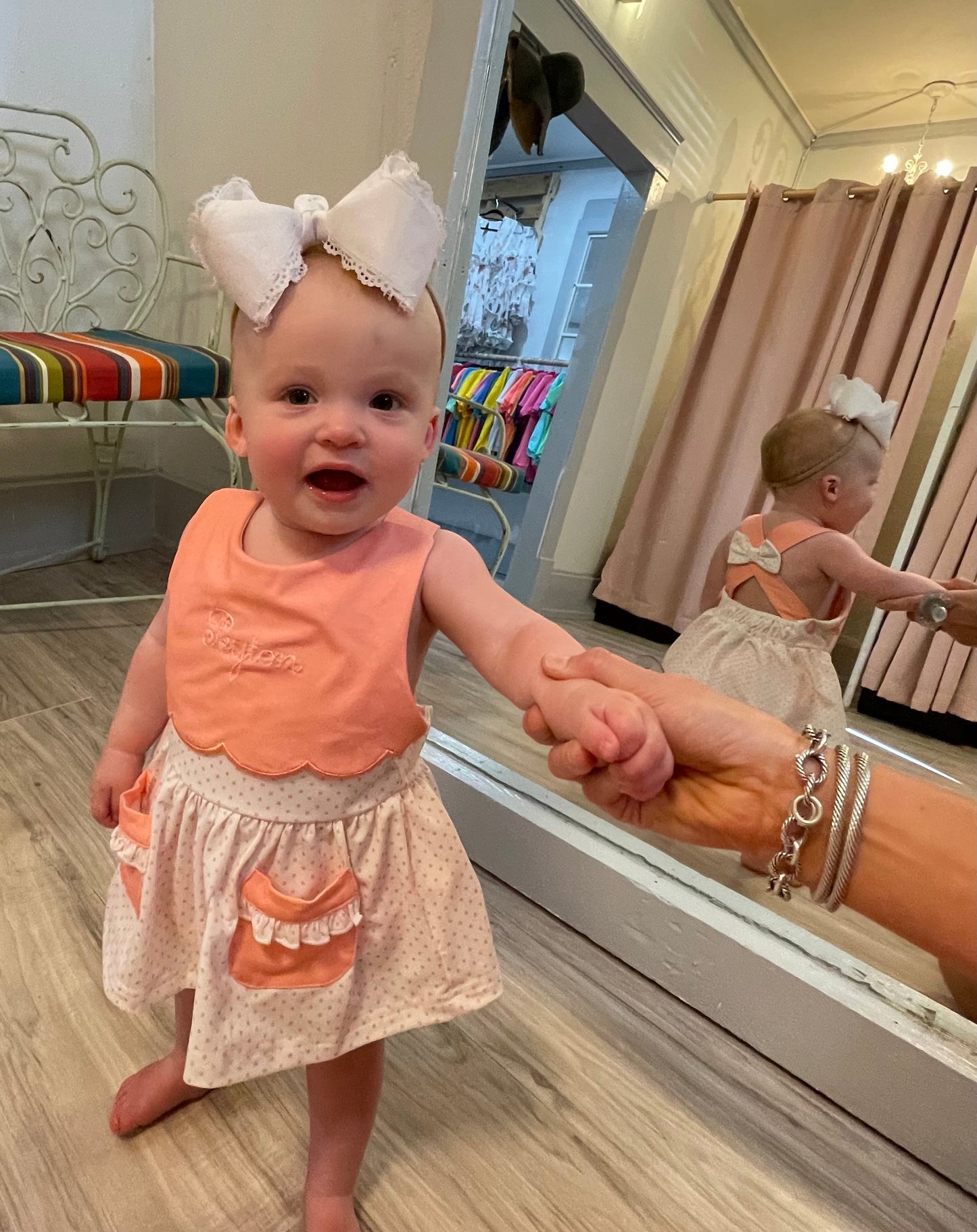 De-Stash: Sew Peachy Bloomer Set **PERSONALIZED**