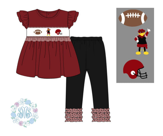 RTS: Carolina Smocked Legging Set