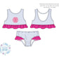 Barbie Girl Suit (no monogram) **LAST ONE**