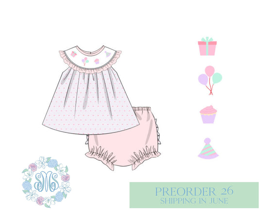 Birthday Girl Bloomer Set