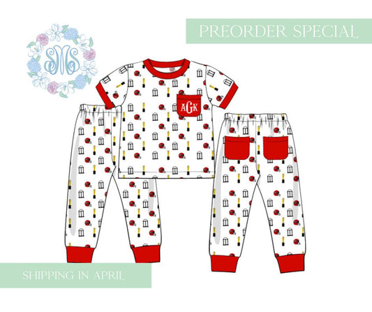 Boys UGA Pajamas