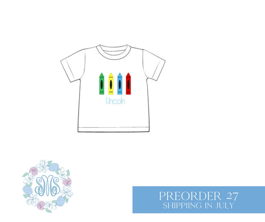 RTS: Color Me Happy Boys Shirt (no monogram)