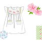 Embroidered Azalea Dress