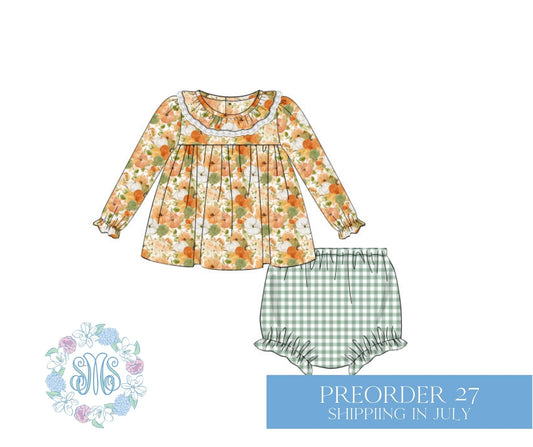 Fall Mommy & Me Bloomer Set