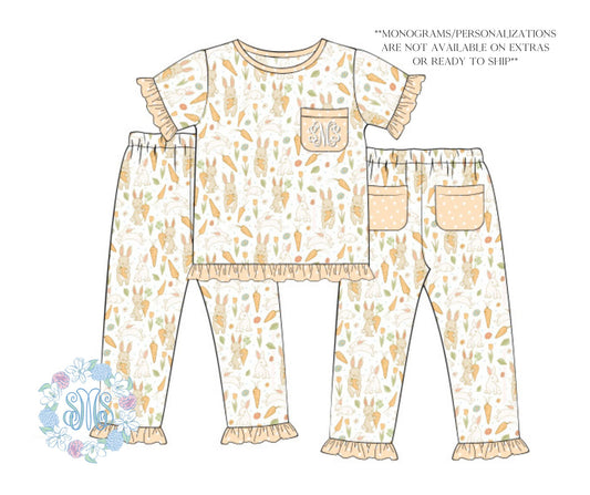 Hippity Hop Bunny Girls Pajamas