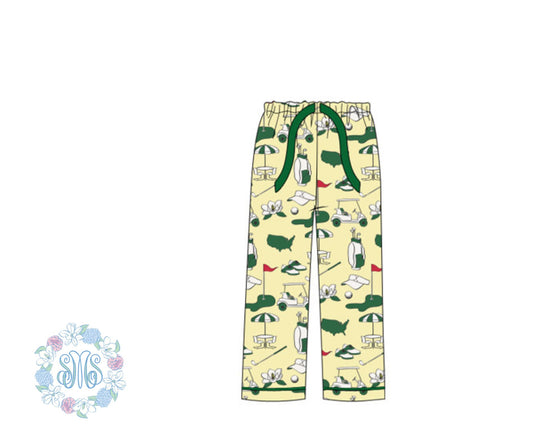 Tee Time In Augusta Adult Pajama Pants