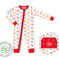 Sweet Love Girls Zip Jammies (thicker fabric) **LAST ONE**