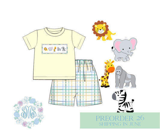 Wild One Shorts Set
