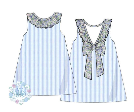 Fields of Blue Mini Dress
