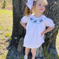 Pink and Green Golf Carts Girls Smocked Bloomer Set