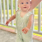 Peach and Gingham Jon Jon (no monogram)