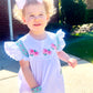 Embroidered Azalea Bloomer Set