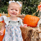 Teal Fall Girls Bloomer Set