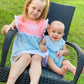 Peach and Gingham Jon Jon (no monogram)